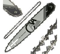 Set Barra Guida Lama 2 catene 15" per motosega Passo catena: 0,325" 66 maglie