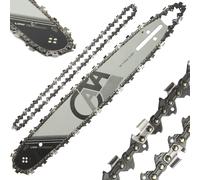 Set Barra Guida Lama 2 catene 38 cm 15" per motosega Passo catena: 0,325"