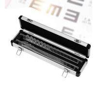 Set barre prismatiche ottiche,strisce orizzontali 16 e verticali 15 | Esami di optometria, esame accurato, facile da trasportare, for ospedali, centri di optometria