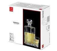 Set Bartender Novecento 7 pezzi bottiglia + 6 bicchieri liquore Idea Regalo