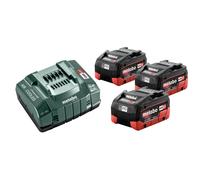 Metabo Basic Set di 3 x lihd 5.5 Ah, 685074000