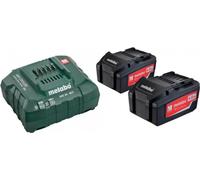 Set base Metabo, 2 batterie 4,0 Ah, batteria + caricabatteria NEW
