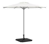 Set Base per Ombrellone da Giardino 5 pz in Granito e Acciaio