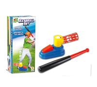 SET BASEBALL C/LANCIATORE MAZZA E PALLINE