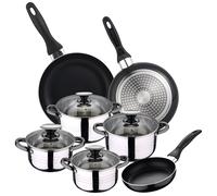 Set batteria 8pz SAN IGNACIO + Set 3 padelle 16/20/24