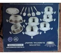 Set Batteria18 pezzi pentole Dietetica Bavaria Collection"Elegance" inox 18/10