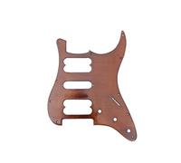 Set Battipenna E Piastra Posteriore Applicabile Alla Copertura Anteriore Del Battipenna Per Chitarra Elettrica HSH ST SQ(Brown B)