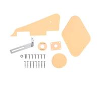 Set Battipenna per chitarra, RiToEasysports Piatti Set Battipenna per interruttore Anello cavità Jack piastra posteriore per LP Jazz chitarra con viti Chitarra Portatile