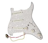Set battipenna precablato SSS caricato a 5 vie multi-interruttore SSL1 Pickup piastra antigraffio per chitarra elettrica Fender Stratocaster