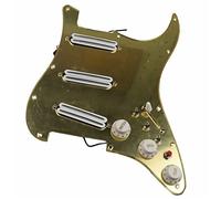 Set Battipenna Precablato SSS Interruttore Multifunzione Pickup Bianco Pickup Humbucker Dual Hot Rail Adatto Per For ST Chitarra Parti di ricambio per chitarre