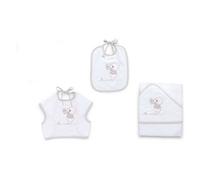 ITALBABY - Kit 3 pezzi spugna - Bear Grigio