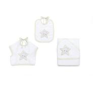 ITALBABY - Kit 3 pezzi spugna - Little Star Avorio