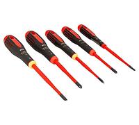 Set BE-9881SL: cacciavite isolato Phillips, piatto ERGO® 5 pz. BAHCO
