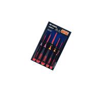 Set BE-9882S: cacciavite isolato Pozidriv®, piatto 1kVAC ERGO® BAHCO