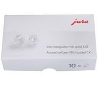 Set beccuccio latte per macchine da caffè Jura completamente automatiche...