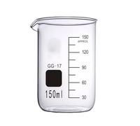 Set Becher Borosilicato Resistenti Alte Temperature 5-1000Ml Lab