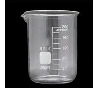 Set Becher Borosilicato Resistenti Alte Temperature 5-1000Ml Lab