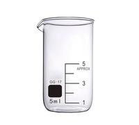 Set Becher Borosilicato Resistenti Alte Temperature 5-1000Ml Lab