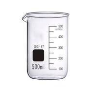 Set Becher Borosilicato Resistenti Alte Temperature 5-1000Ml Lab