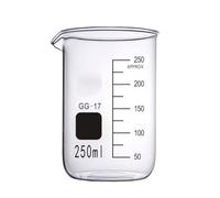 Set Becher Borosilicato Resistenti Alte Temperature 5-1000Ml Lab