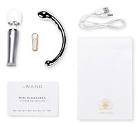 Set Benessere le Wand Mini Pleasures - Dispositivo Ricaricabile + Inox