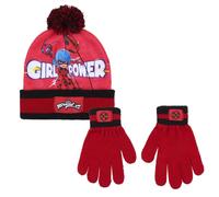 Set berretto con pon pon e guanti Miraculous LadyBug
