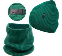 Set berretto e sciarpa Molto da donna, berretto berretto in lana merino...