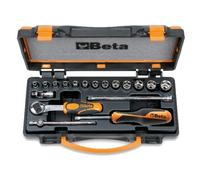 Set Beta di 13 chiavi a bussola esagonali e 5 accessori 009000953