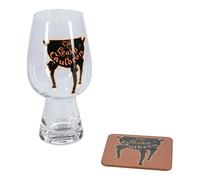 bicchiere con sottobicchiere Harry Potter