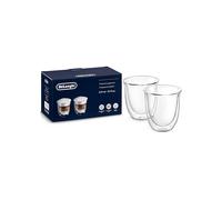 De’Longhi 5513214601 bicchiere da caffè Trasparente 2 pz 190 ml