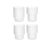 Set bicchieri Ferm Living 4 pezzi vetro trasparente opaco