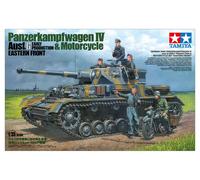 Set bici Tamiya 1/35 German Panzer IV Ausf.G Early & Messenger anteriore russo