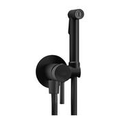 Set bidet da incasso colore nero opaco con miscelatore e doccia Paffoni ZDUP110N