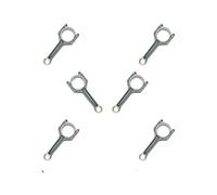 Set biella 6 pezzi 3.0L 3.0 L T L6 GAS compatibile con ALPINA B3 1 3 7 X6 Z4 06 16 11247586491 11247558882 N54B30