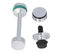 Set bilanciere deviatore olio in alluminio 7075 lavorato a CNC | Aumenta la velocità del flusso dell'olio con il set bilanciere con deviatore dell'olio dal design conico per motori LS1 LS2 L