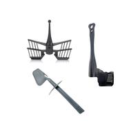 Set bimby tm6 farfalla + spatola + pulisci boccale compatibili set 3 pezzi