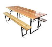 SET BIRRERIA RICHIUDIBILE CM 220 METALLO E LEGNO DI ABETE