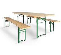 SET BIRRERIA RICHIUDIBILE CM 220 METALLO E LEGNO DI PINO