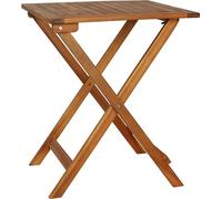 set bistrot 3 pezzi pieghevole con cuscini in legno massiccio di acacia
