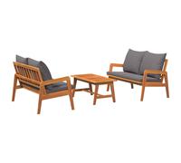Set bistrot 3 pz Marrone Legno di Acacia Massello