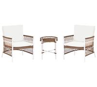 Set bistrot LEVICO Bianco Metallo