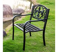 Set bistrot per esterni, 3 pezzi, design resistente alle intemperie, per patio, giardino o balcone
