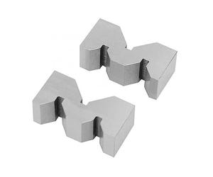 Set blocchetti di riscontro, blocco a V in acciaio al carbonio ad alta precisione da 2 pezzi 50 mm for accessori for strumenti misurazione(50mm Set)