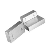 Set blocchetti di riscontro, Calibro A Corsoio Di Precisione Da 5-10-100 Mm, Quadrato In Acciaio, A, Micrometro(100mm)