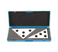 Set blocchetti di riscontro, piastre angolari solide da 2 pezzi, 30 60 90 e 45 Blocchi precisione for macchinisti