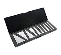 Set blocchetti di riscontro, Set Di 10 Pezzi Blocchi Angolari 1°, 2°, 3°, 4°, 5°, 10°, 15°, 20°, 25°, 30° Precisione +/- 20 Secondi, Attrezzo For Macchinista