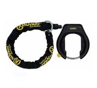 Set blocco ruota posteriore EVO LOCK + catena da 90 cm con maglia a laccio