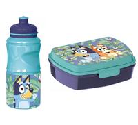 Set Bluey Contenitore Per Pranzo + Bottiglia D'Acqua Set Regalo Per Bambini