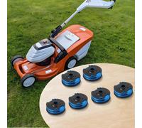 Set bobine tosaerba compatibili per Greenworks 6 e 1 tappo facili da sosti