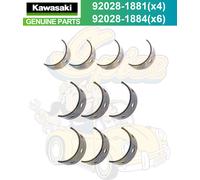 SET BOCCOLE ALBERO MOTORE NINJA KAWASAKI 92028-1881 92028-1884 ZX-6R 1998-2004